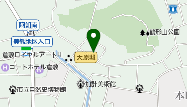 美観堂の地図画像