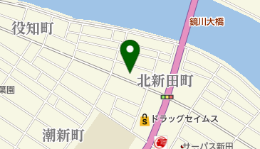 デイサービススタイル潮江の地図画像