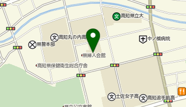 高知県庁 産業振興推進部 産学官民連携課の地図画像