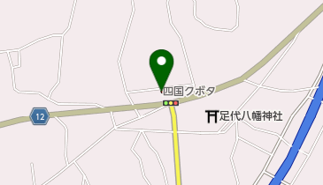株式会社中四国クボタ三好営業所の地図画像