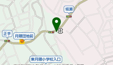 肉のひみつ基地東月隈店の地図画像