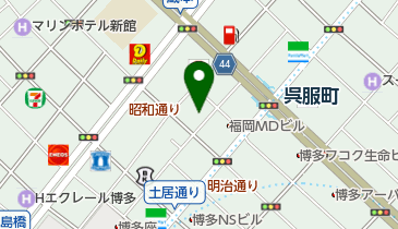 neフィットネス整体院の地図画像