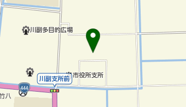 佐賀市 川副児童館の地図画像