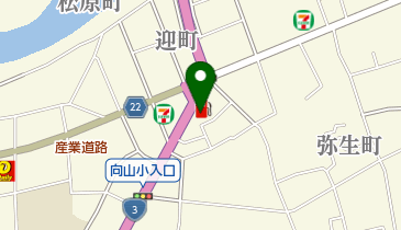 お弁当みけねこの地図画像