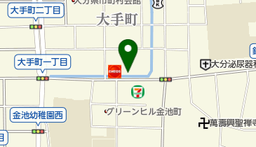 大分地所株式会社の地図画像
