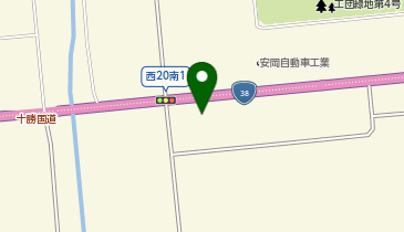 日本通運株式会社帯広支店の地図画像