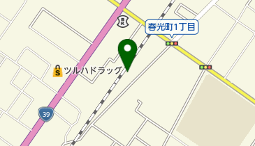少林寺拳法北見道院の地図画像