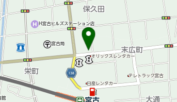 ホームショップさきおの地図画像