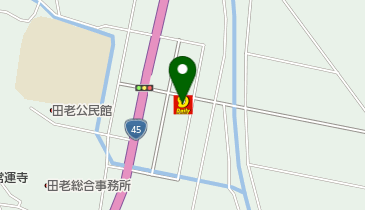 たろう産直組合とれたろうの地図画像