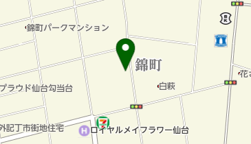 錦町鍼灸院の地図画像