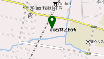 仙台市 南小泉児童館の地図画像