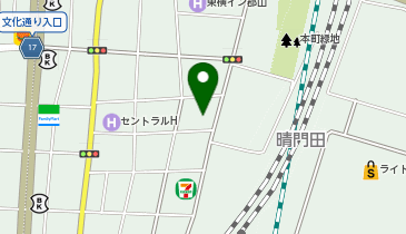 乃が美福島郡山店の地図画像