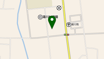 湯川村役場 湯川村社会福祉協議会・高齢者コミュニティセンターの地図画像
