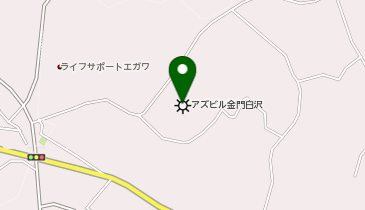 アズビル金門白沢株式会社の地図画像
