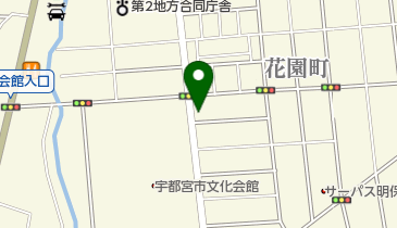 豆工房コーヒーロースト宇都宮店の地図画像