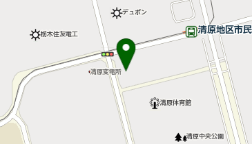 宇都宮市役所 清原地区市民センターの地図画像