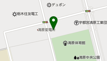 宇都宮市 清原生涯学習センターの地図画像