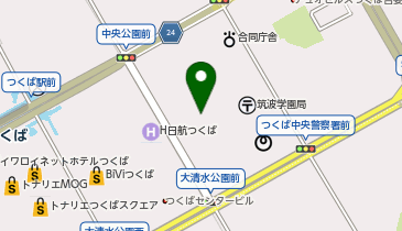 めぶき証券株式会社つくば支店の地図画像