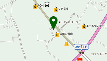 タイバハラールフードの地図画像