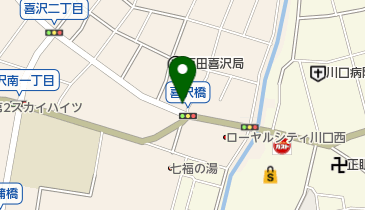 きざわばし動物病院の地図画像