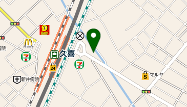 ターミナルスクール久喜校の地図画像