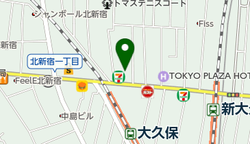 fiona大久保店の地図画像