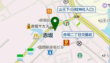 昭和化学工業株式会社の地図画像