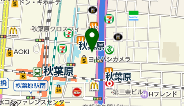 まぁじゃんMAP秋葉原店の地図画像