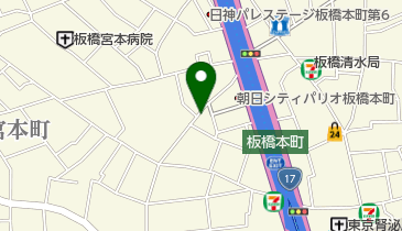 SUN美容室の地図画像