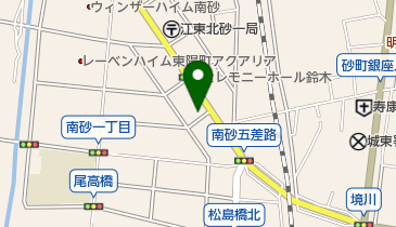 砂町秀栄ゼミナールの地図画像