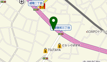 アピアsports&vintageの地図画像