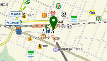 京王百貨店キラリナ京王吉祥寺店の地図画像
