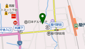 和かふぇよろづやの地図画像