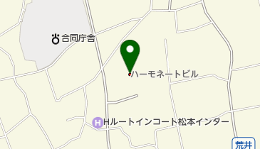 総合資格学院松本校の地図画像