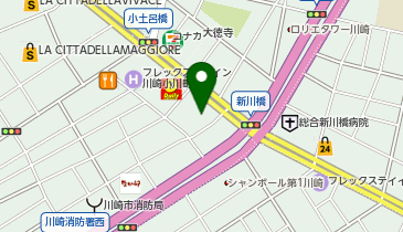 楽々整体院の地図画像