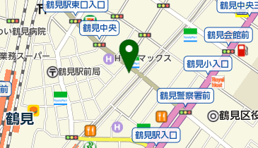 トライプラス鶴見中央校の地図画像