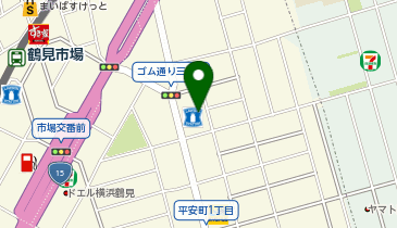 明日楽つるみの地図画像