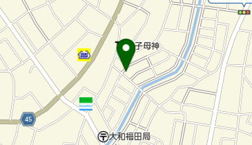 大塔造園の地図画像
