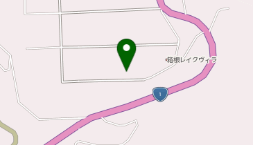 箱根緑樹山荘の地図画像