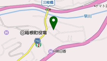 富士屋ホテル保育園の地図画像