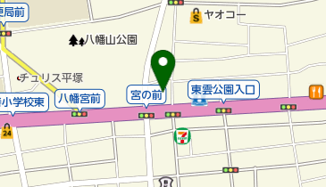 エステPeachの地図画像