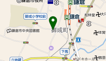 陽だまり薬局鎌倉店の地図画像