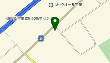 セイノースーパーエクスプレス株式会社小松貨物センターの地図画像