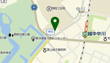 CHILLOUT&ソフトクリーム畑高岡店の地図画像