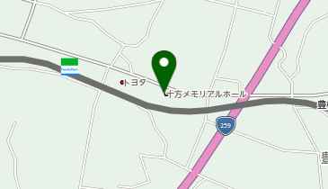 十方メモリアルホールの地図画像