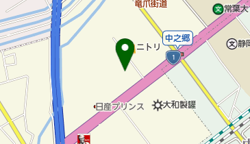 セイノースーパーエクスプレス株式会社静岡航空営業所の地図画像