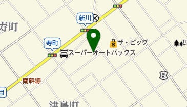 レモン中原店の地図画像