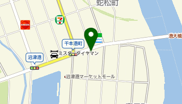 沼津みなとアートビルの地図画像