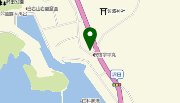 惣菜のしみずの地図画像