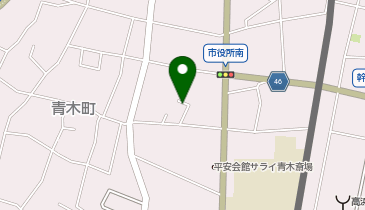 DOGSALON小豆の地図画像